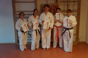 Karate - Sommer-Prüfung am 01.07.2014 