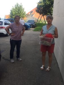 Umzug in neue Turnhalle