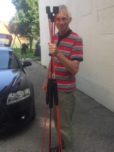 Umzug in neue Turnhalle